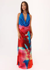 Mayu Maxi Dress - Twilight Petal