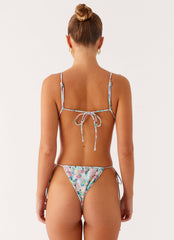 Miles Bead Bikini Bottoms - Santorini Floral