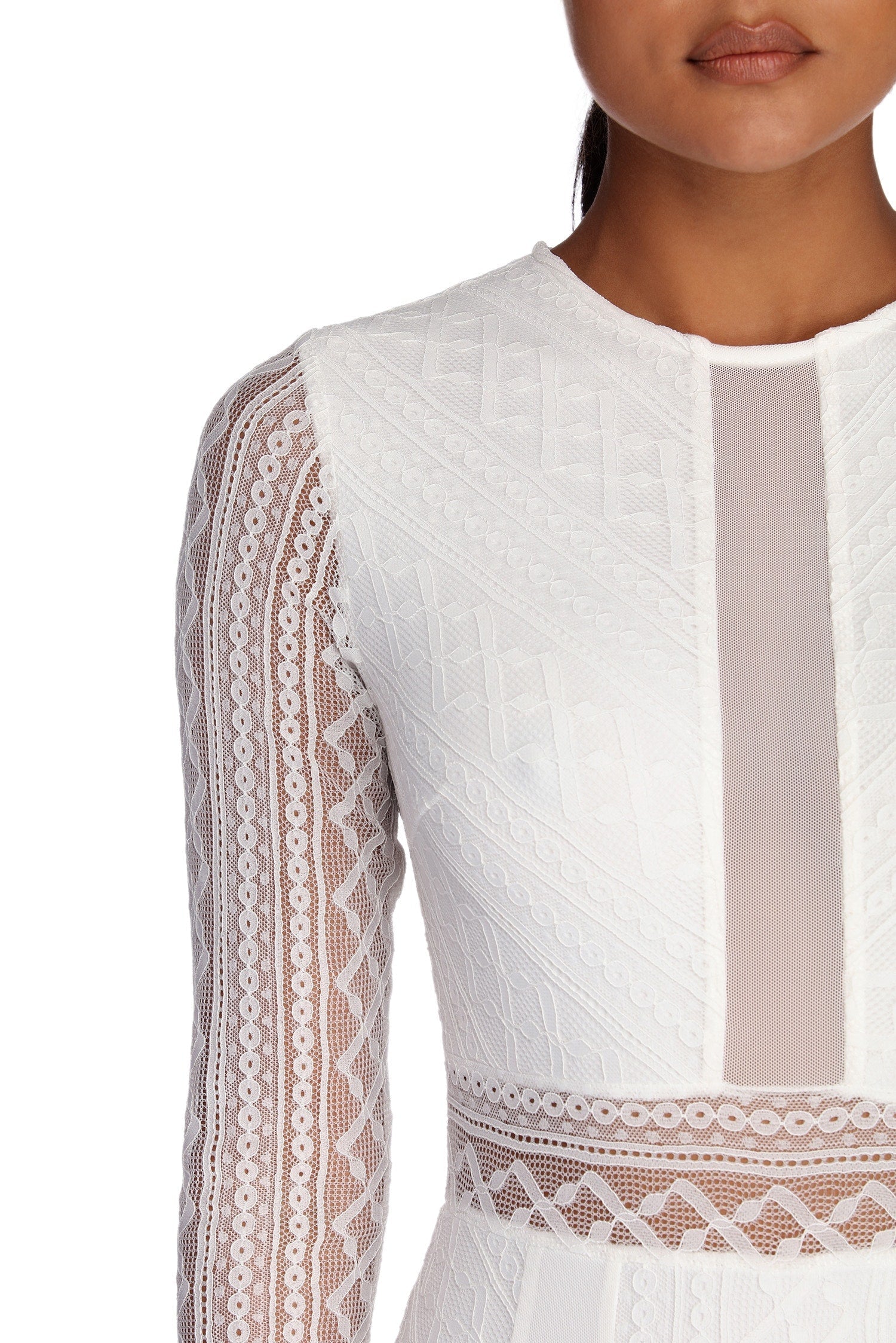 Dream Of Lace Mini Dress